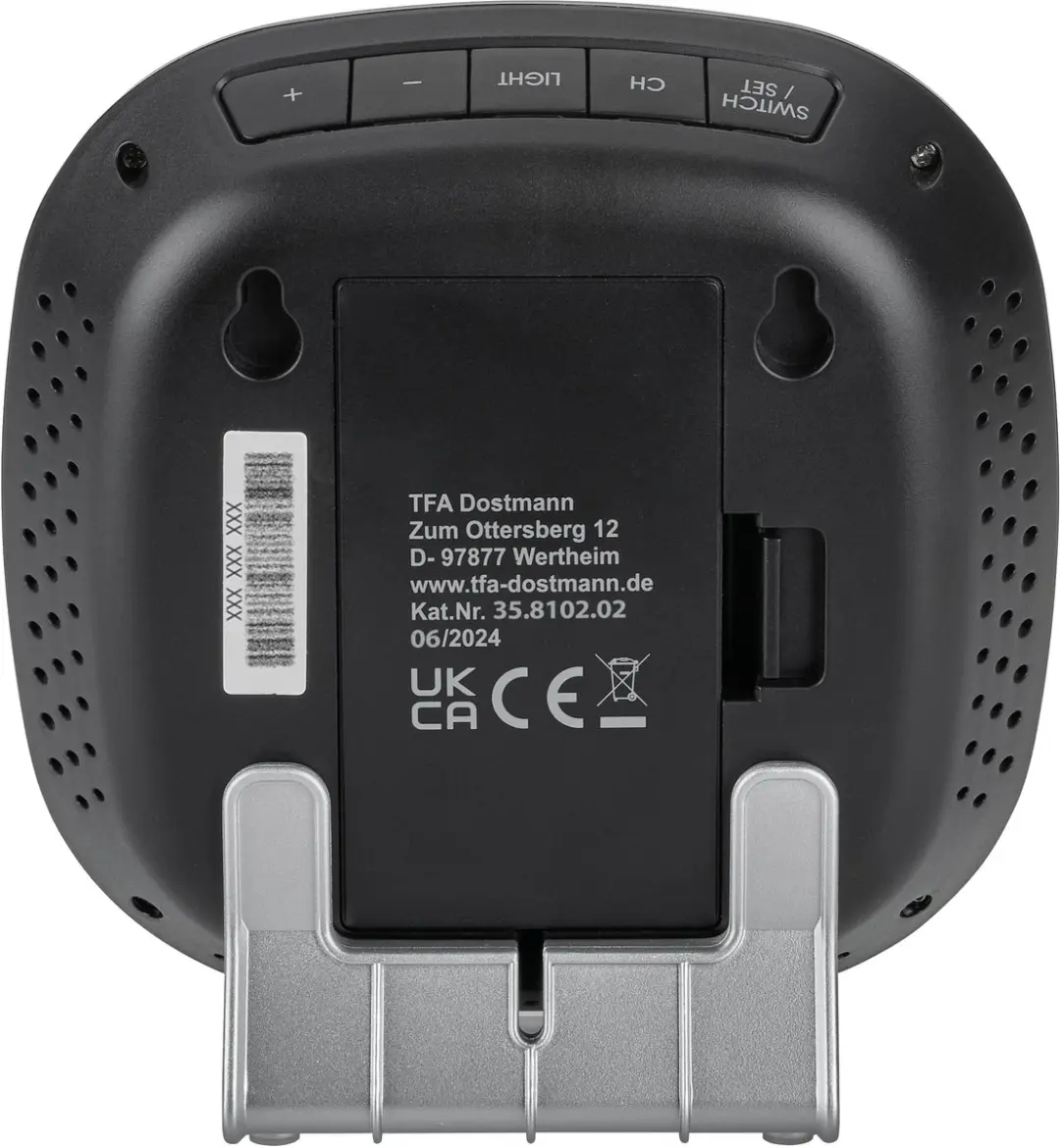 TFA Dostmann TFA.me ID-04 WiFi-Weerstation - 4 Dagen Voorspelling - 5 Sensoren - Zwart