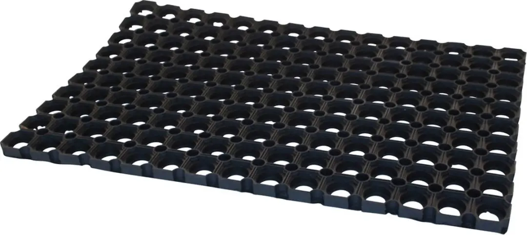 Hamat Rubbermat Ring Domino Deurmat 60x40cm