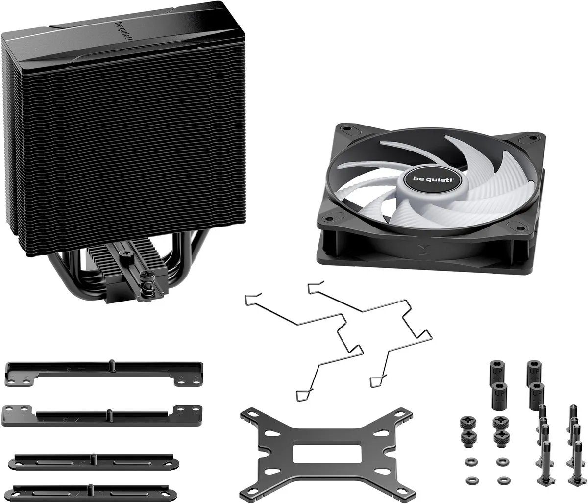 be quiet! Pure Rock 3 LX BK040 CPU-koeler - 120mm PWM ARGB - Zwart RGB
