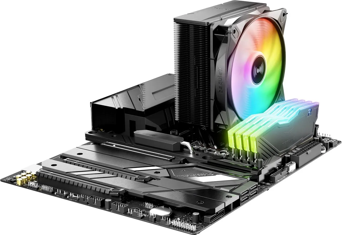 be quiet! Pure Rock 3 LX BK040 CPU-koeler - 120mm PWM ARGB - Zwart RGB