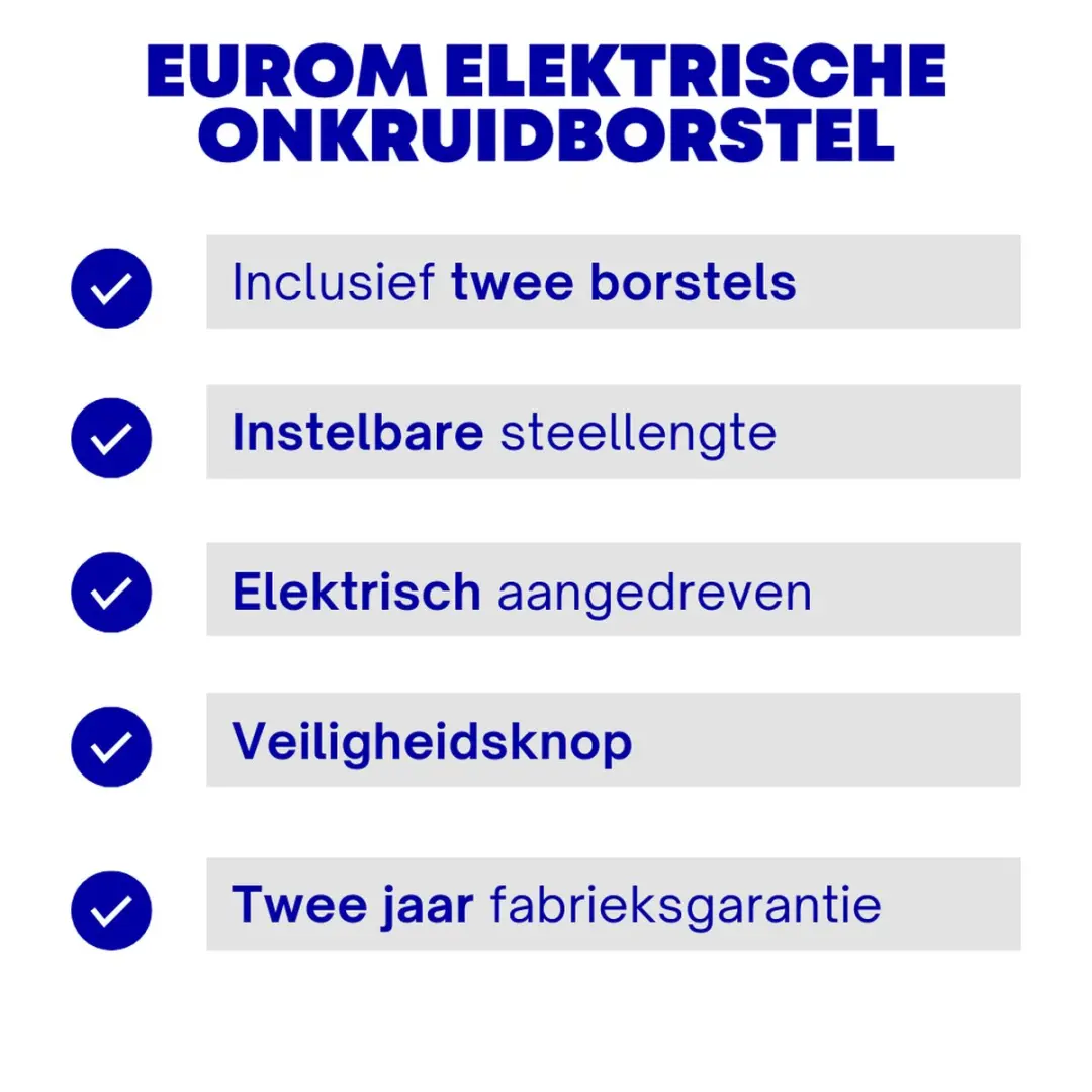 Eurom Elektrische Onkruidborstel - afbeelding 6 van 6