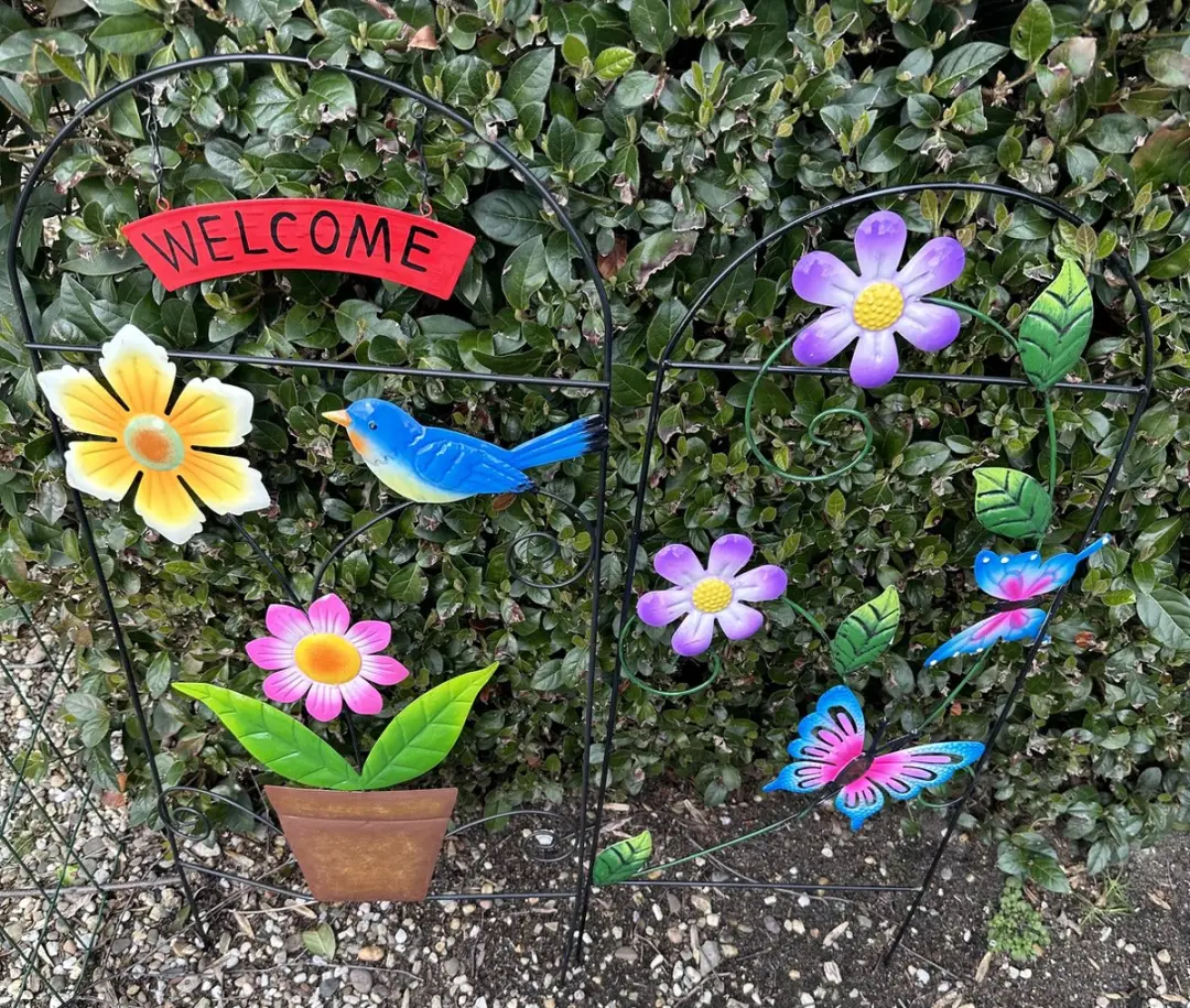 Impuls Tuinstekers Welcome Bloemen Vogel Vlinders