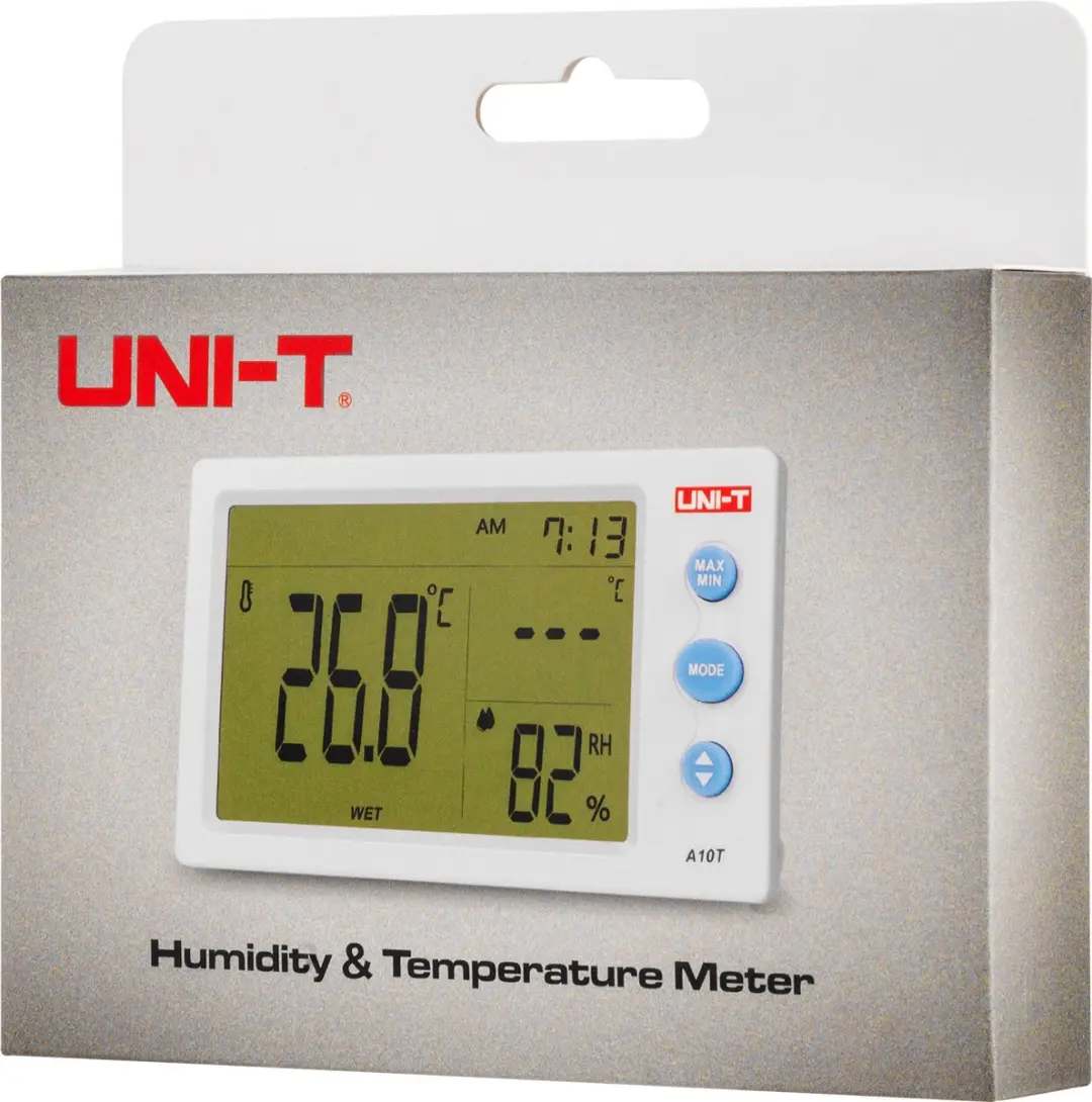 UNI-T A12T Weerstation - Temperatuur/Vochtigheid - Wit