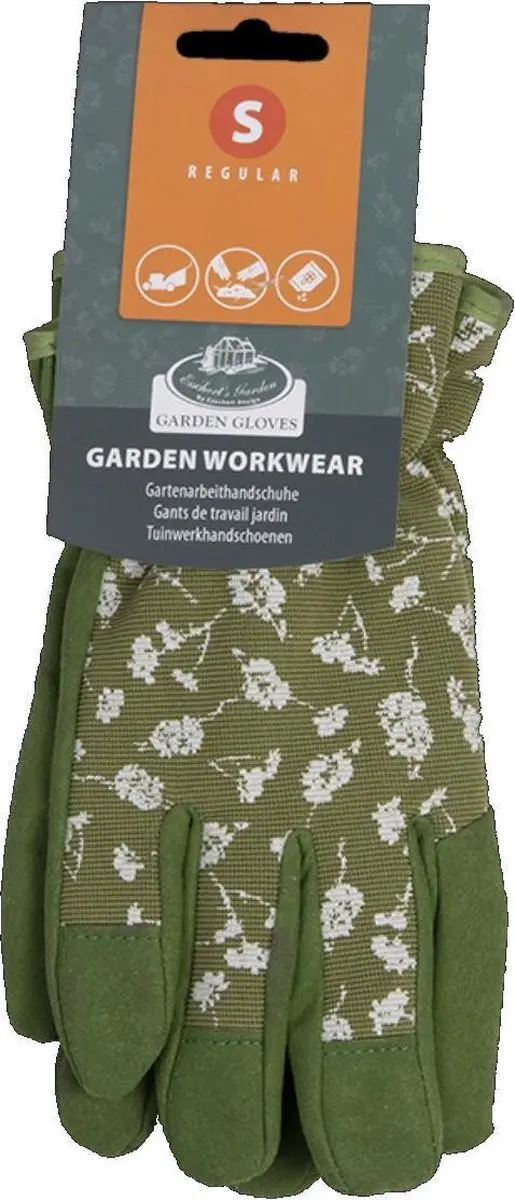 Esschert Design Tuinwerkhandschoenen Groen - Maat S - afbeelding 3 van 5