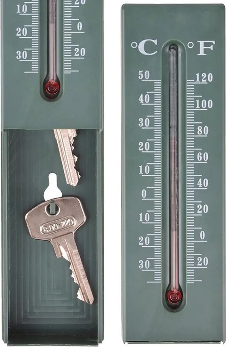 Esschert Design Sleutelverstop Thermometer