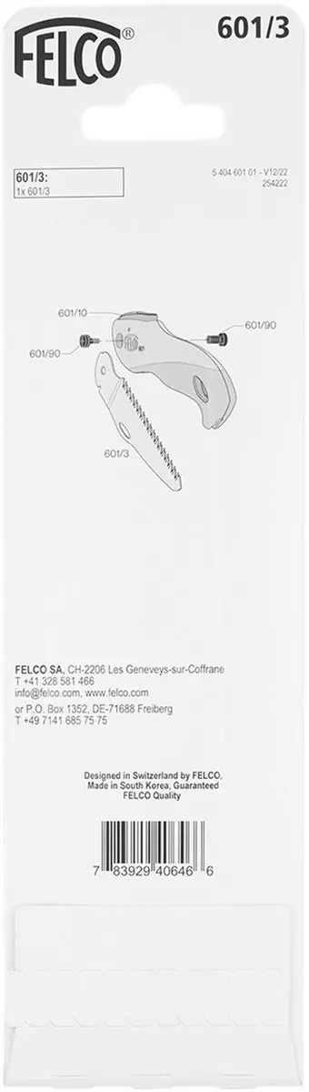 Felco 601 Reserveblad Zaag 12cm - afbeelding 2 van 3