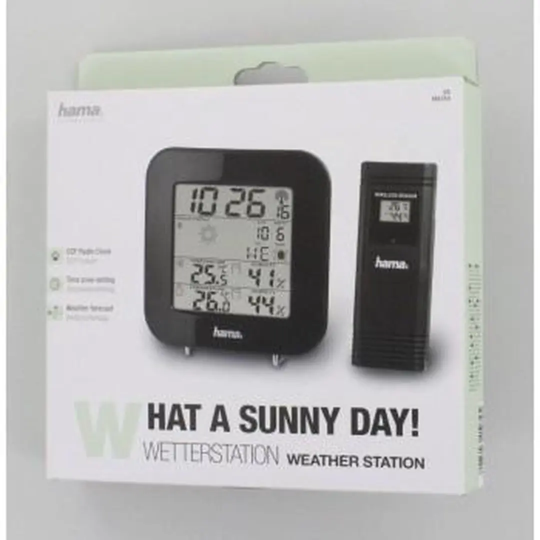Hama EWS-200 Weerstation - Zwart - afbeelding 4 van 6