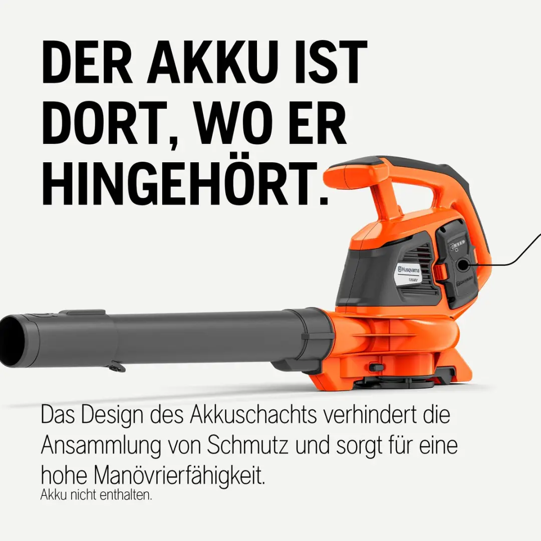 Husqvarna 120iBV Accu-Bladblazer 36V - 144W - 10 N