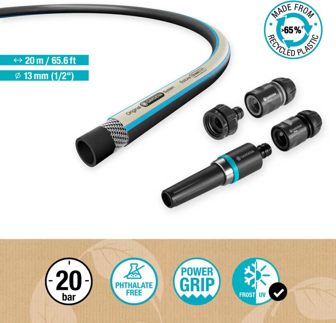 Gardena EcoLine Tuinslangset 20m