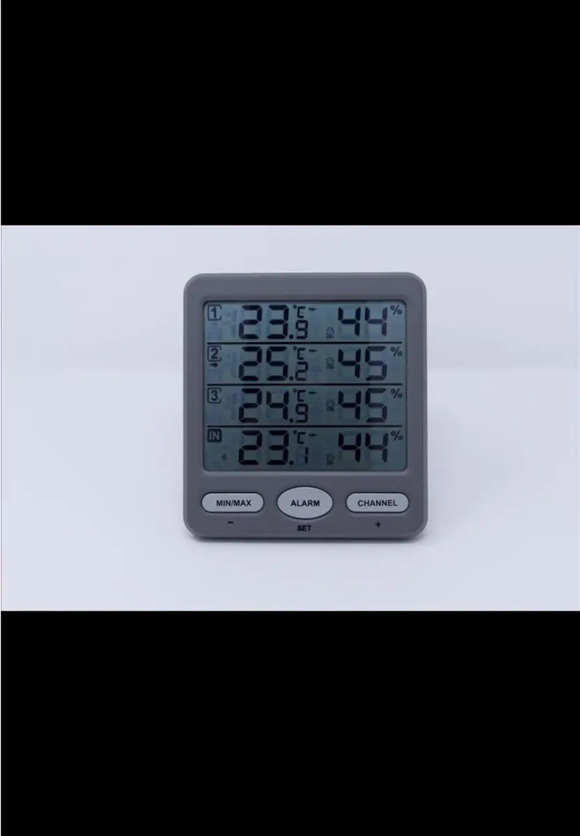 TFA Dostmann 30.3054.10 Klimaatmonitor - Zwart - afbeelding 6 van 6
