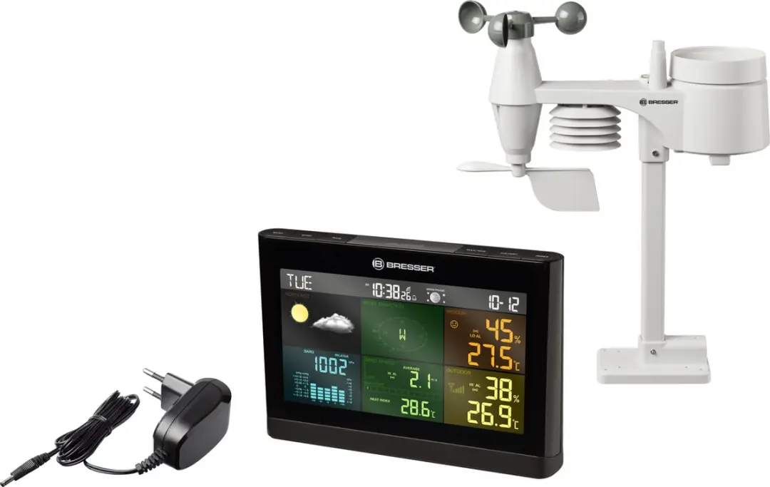 Bresser Weerstation 5-in-1 Comfort - Zwart