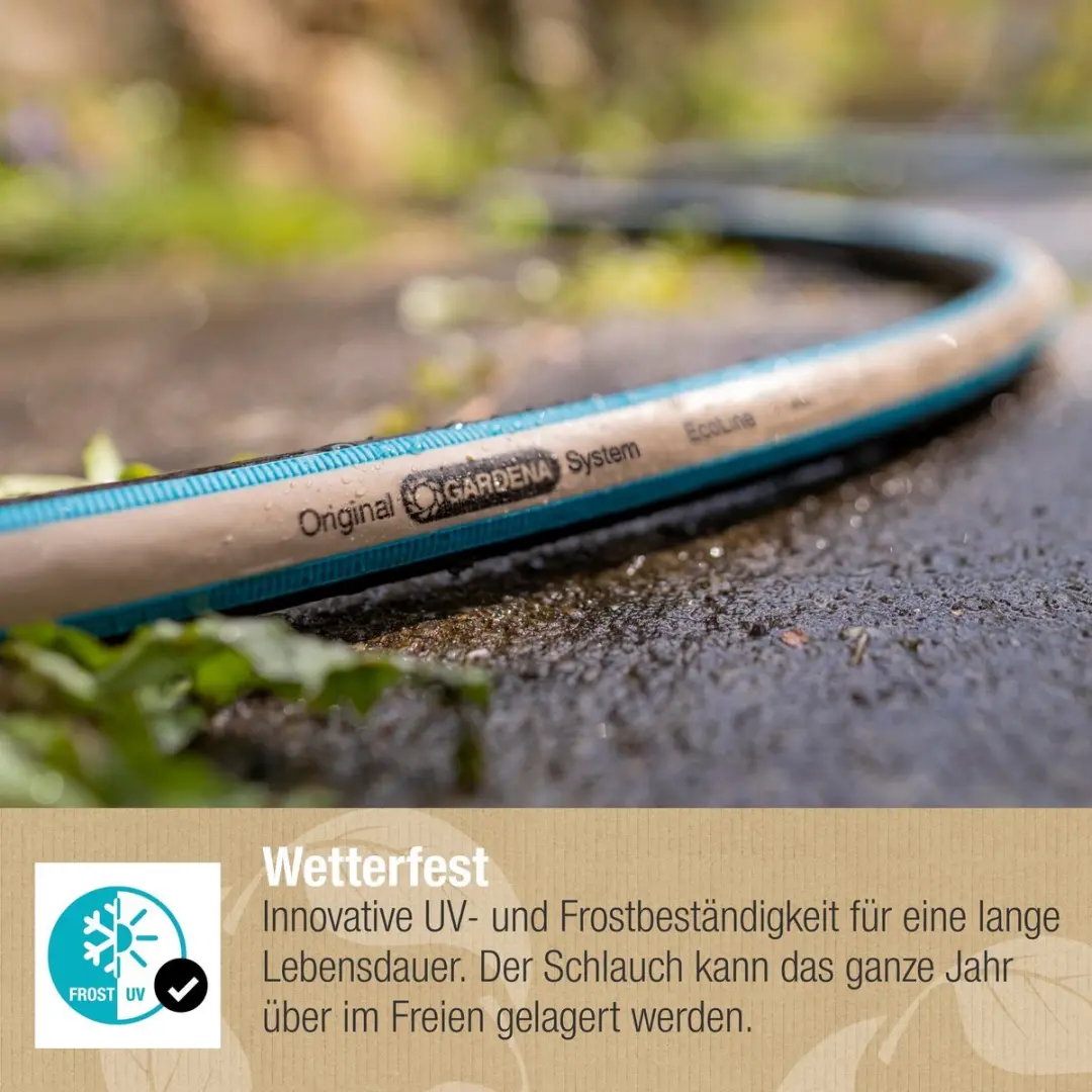 Gardena EcoLine Tuinberegening Set - Zwenksproeier + 20m Slang