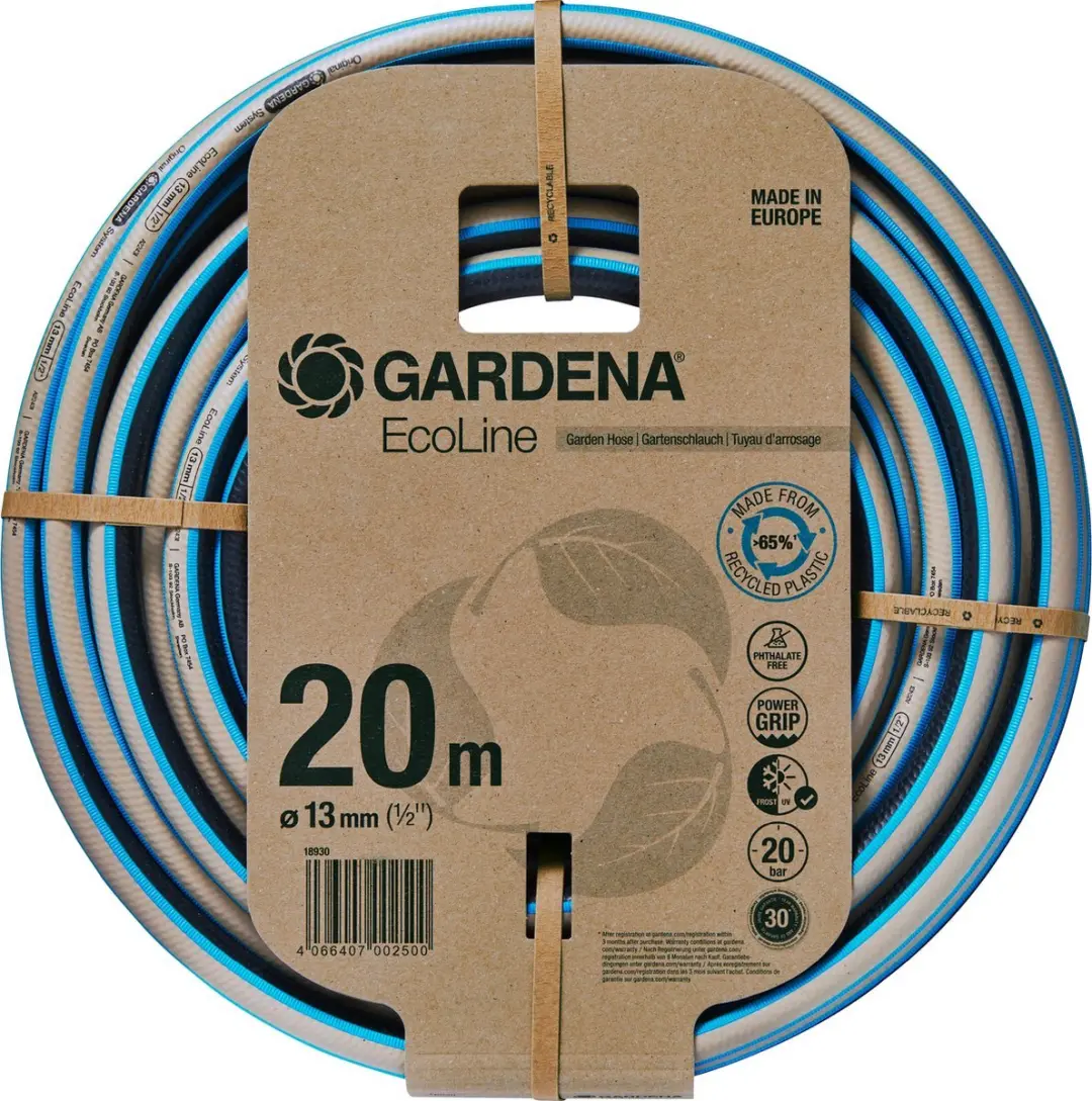 Gardena EcoLine Tuinberegening Set - Zwenksproeier + 20m Slang