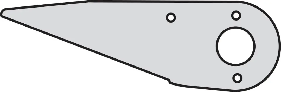 Felco 50/3 Reservemes voor hoefscharen