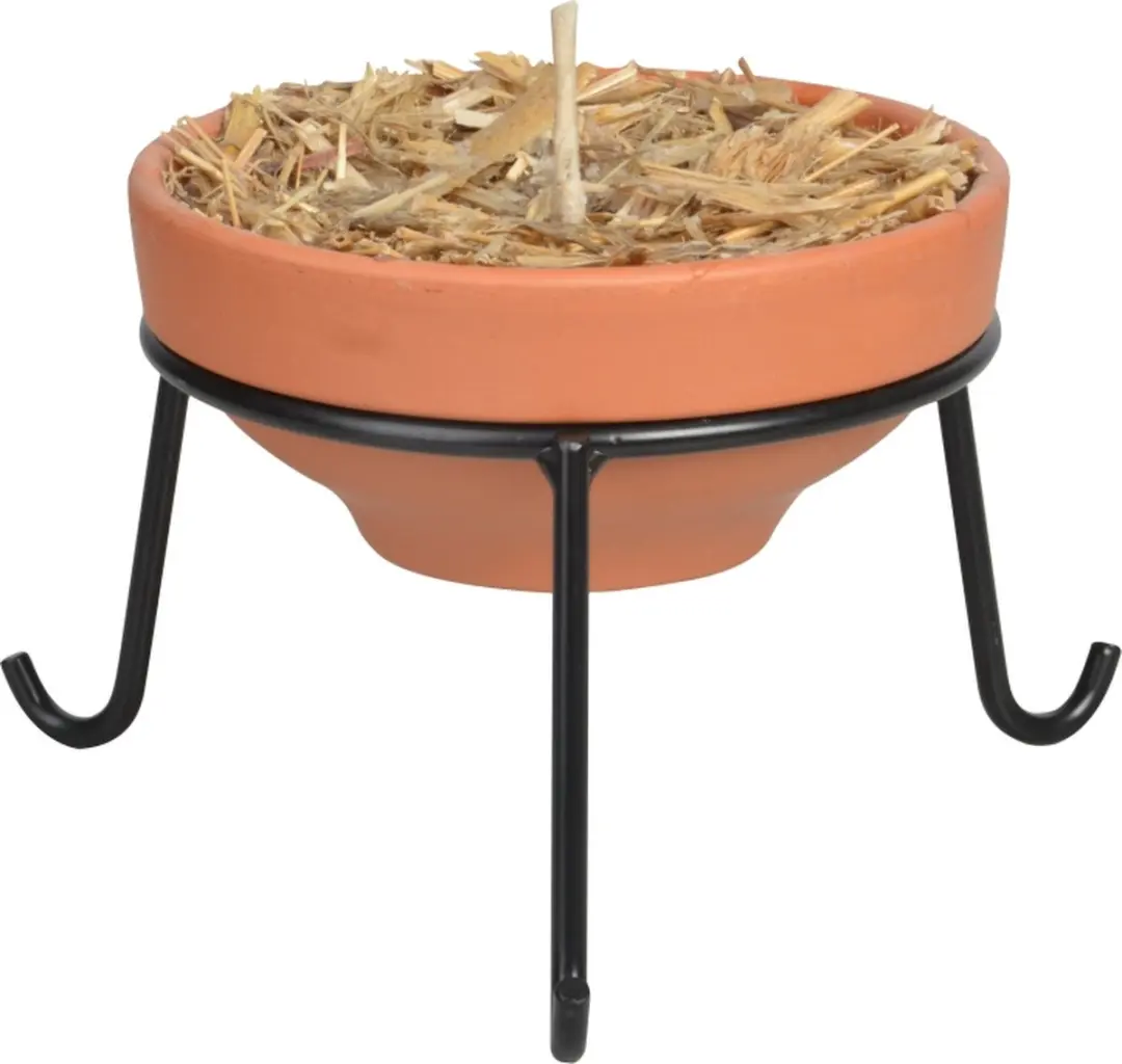 Esschert Design FF167 Vuurpotstandaard - 15cm - Zwart