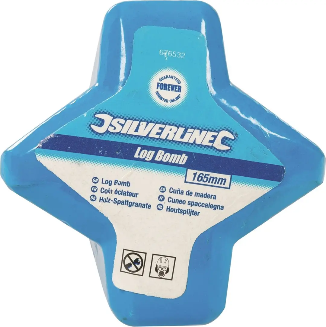 Silverline Houtsplijter 165mm - 1,586 kg