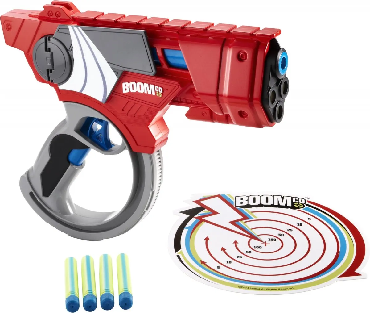 Mattel Boomco Whipblast BMJ71 Blaster - Rood
