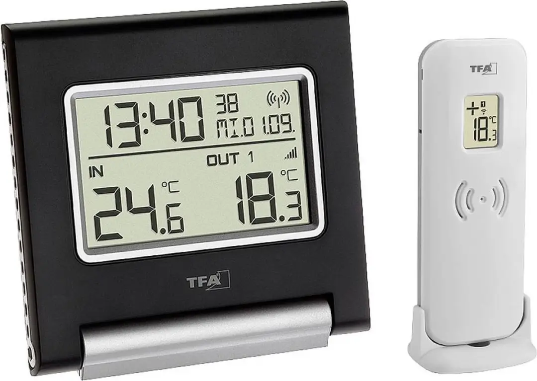 TFA Dostmann SPOT Draadloze Thermometer - Zwart