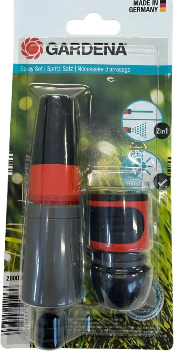 Gardena Tuinspuitset met Waterstop