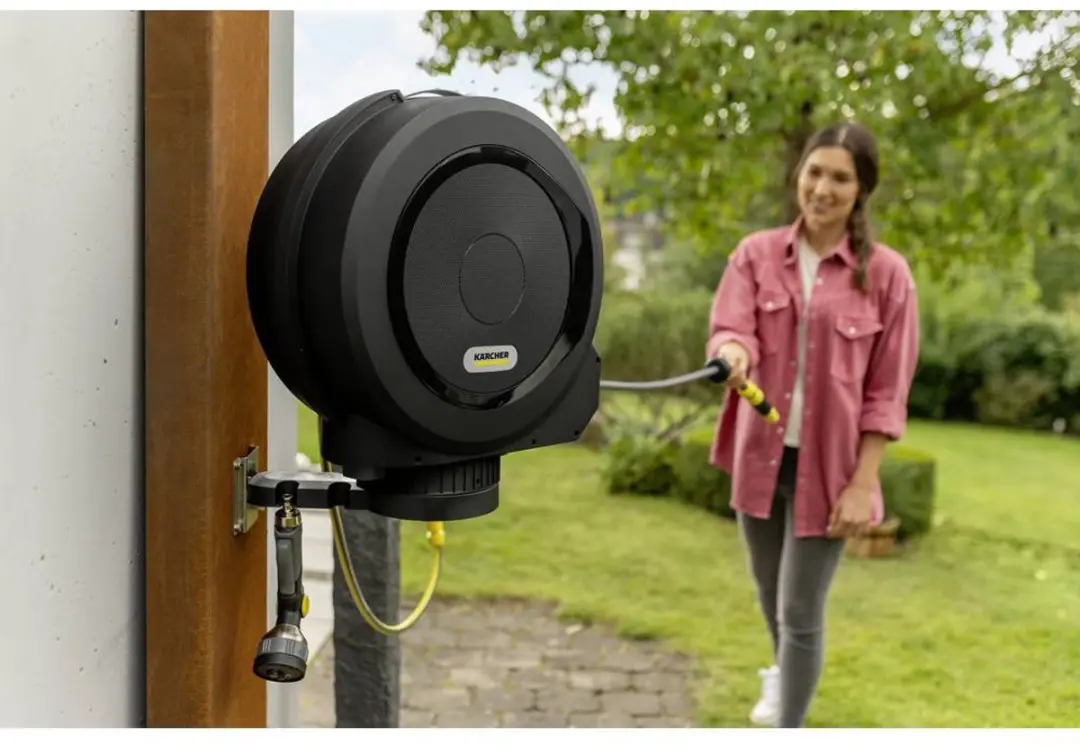 Kärcher HBX 5.30 Automatische Slanghaspel - 25m Zwart