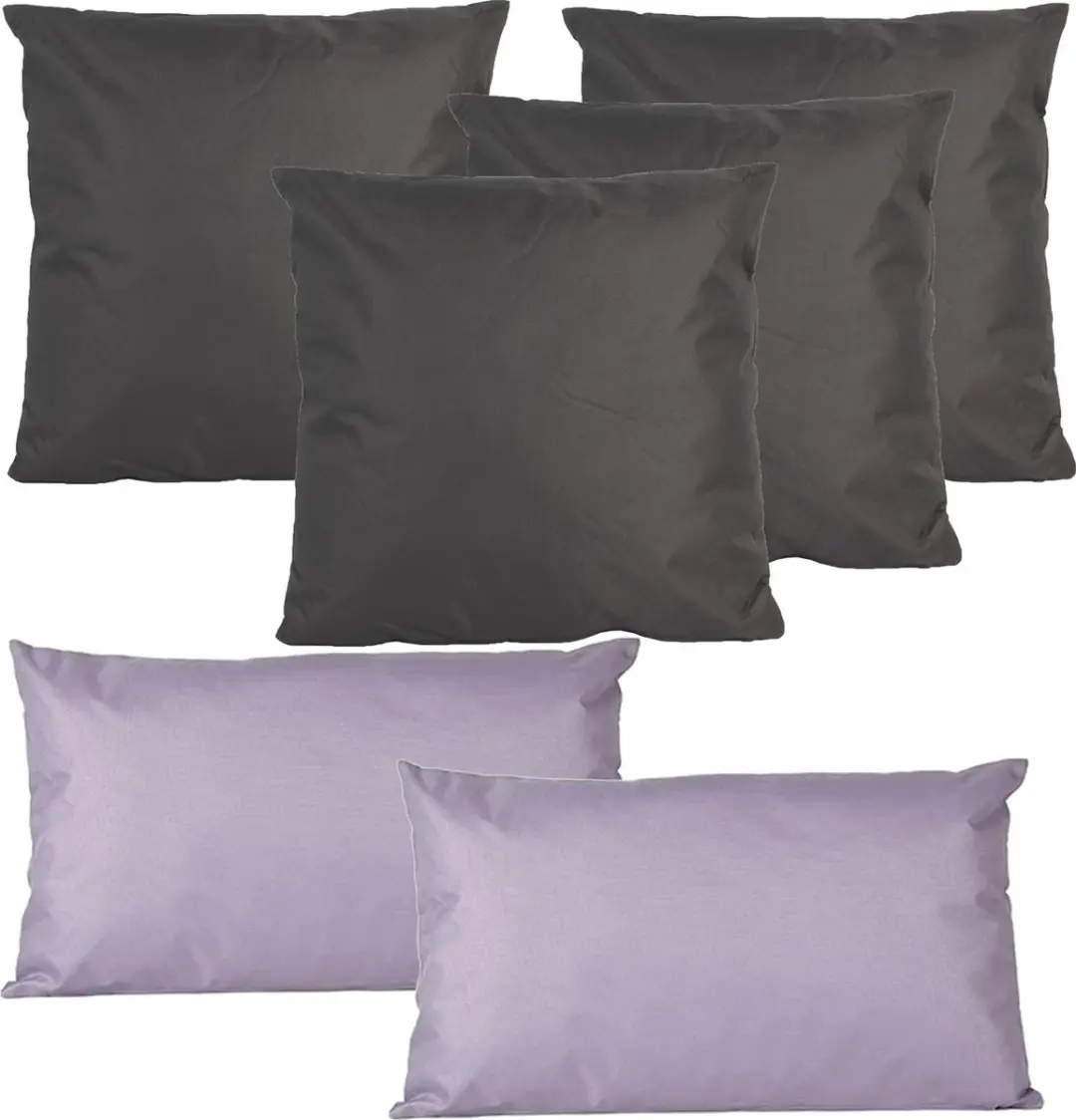 Anna's Collection Bank/Tuin Kussens Set 6-delig