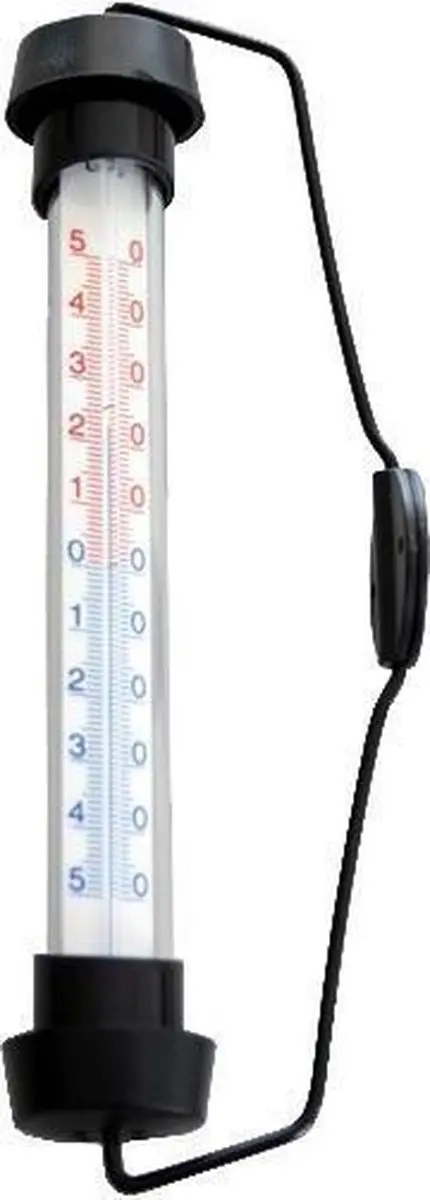 Talen Tools Raamthermometer Min/Max 19cm - Zwart