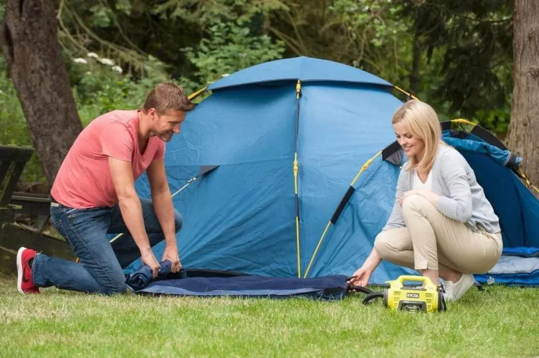 Ryobi 18V ONE+ Bandenwisselset - 2,0 Ah - Zwart/ Groen