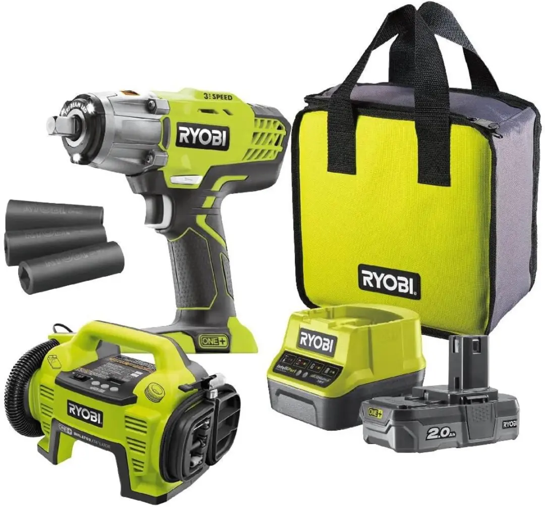 Ryobi 18V ONE+ Bandenwisselset
