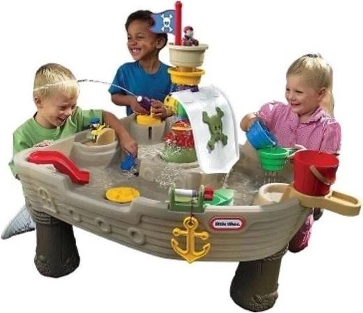 Little Tikes Piratenboot Watertafel - 91x74x20cm - afbeelding 5 van 6