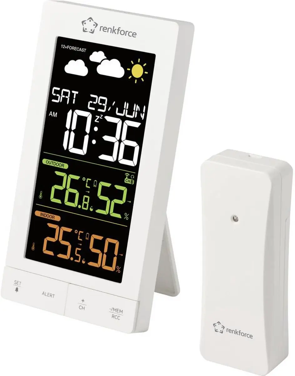 Renkforce RF-6701490 Draadloos Weerstation
