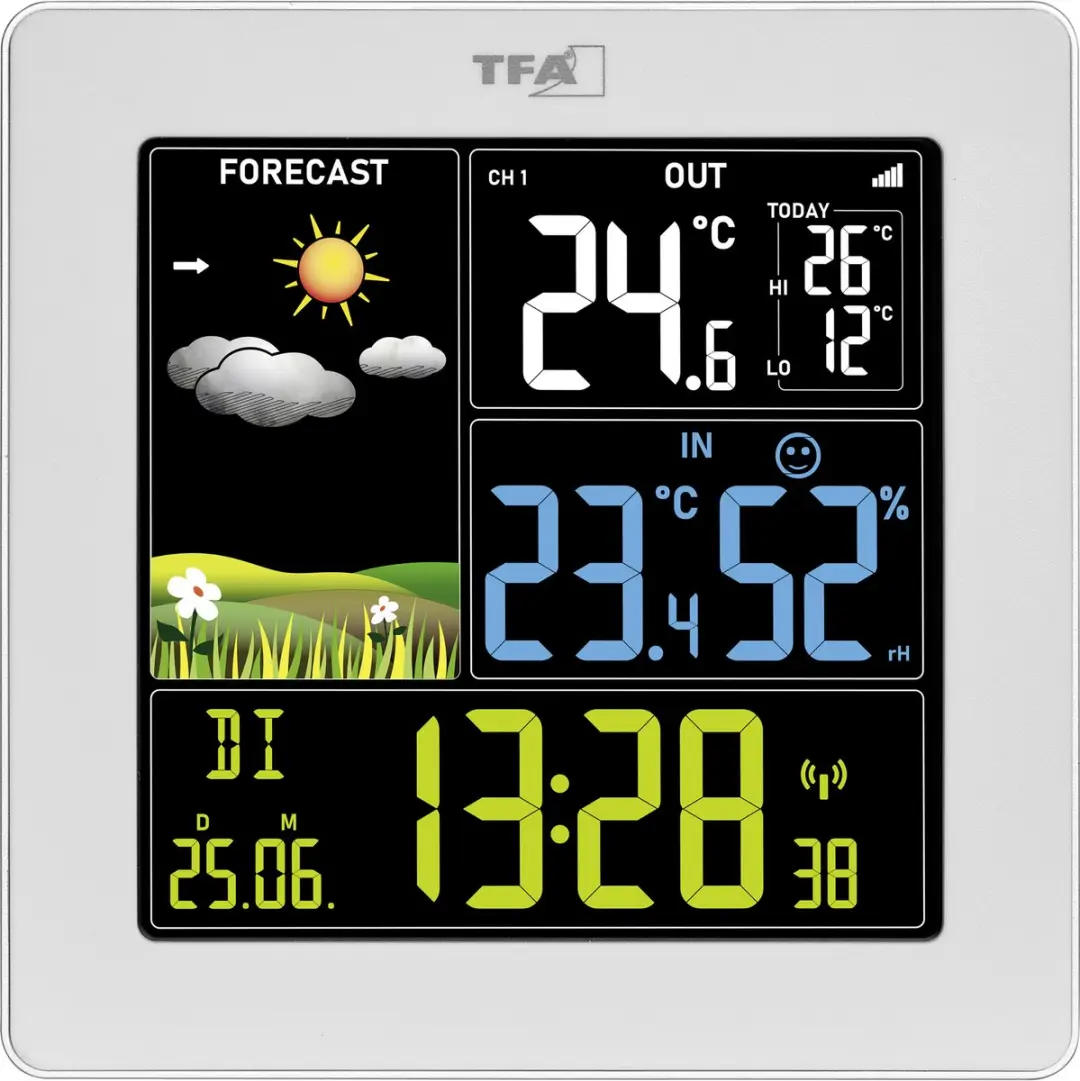 TFA Dostmann SUN 2 35.1174.02 Draadloos Weerstation - 3 Sensoren