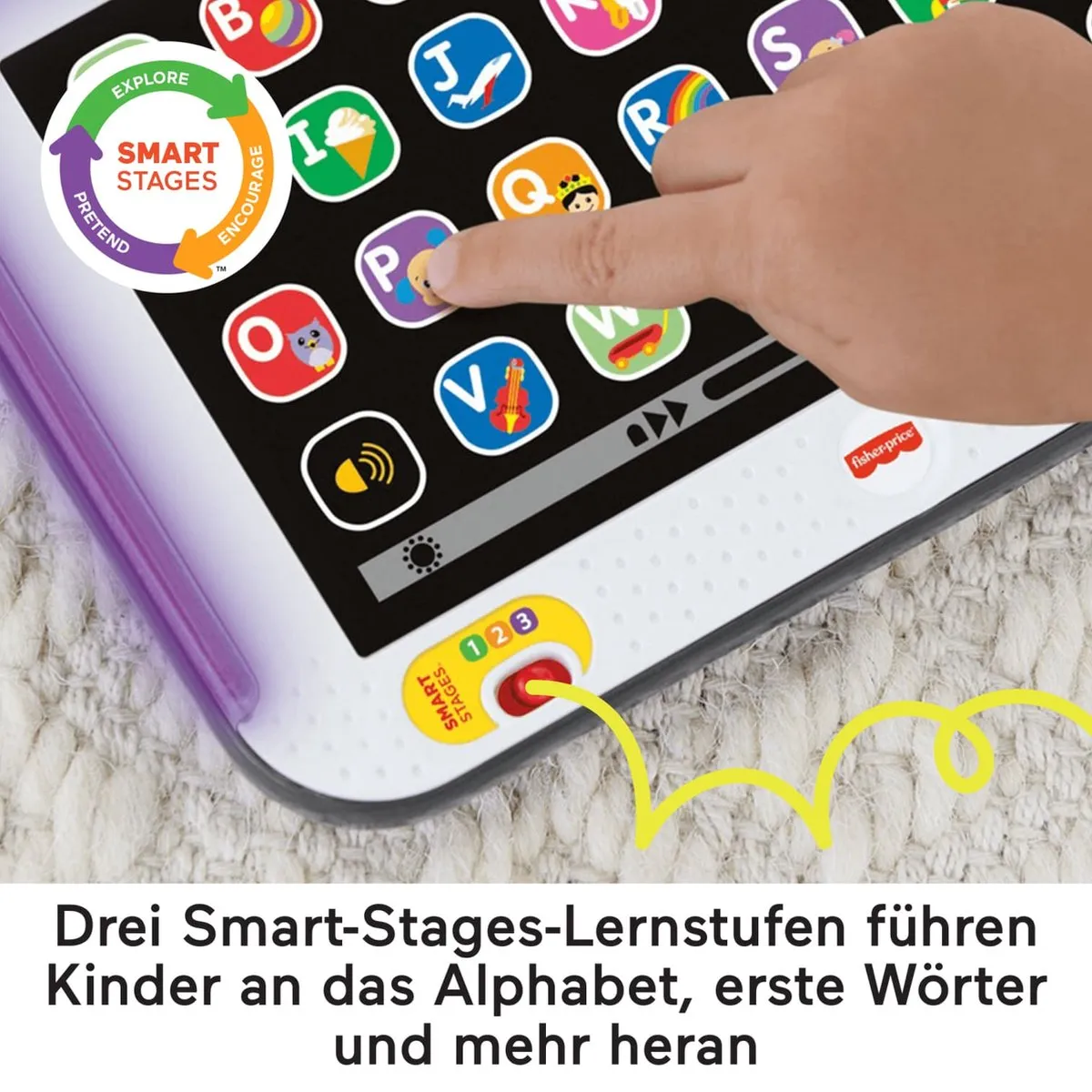 Mattel HXB66 Educatief Speelgoedtablet - Multicolor