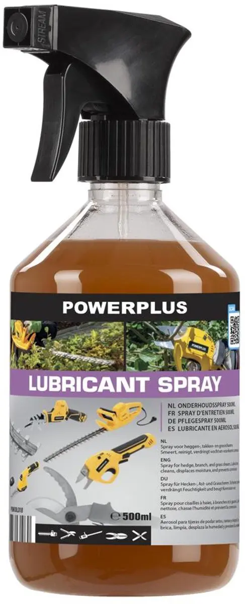 Powerplus Onderhoudsspray POWOIL018 500ml - Heggenscharen