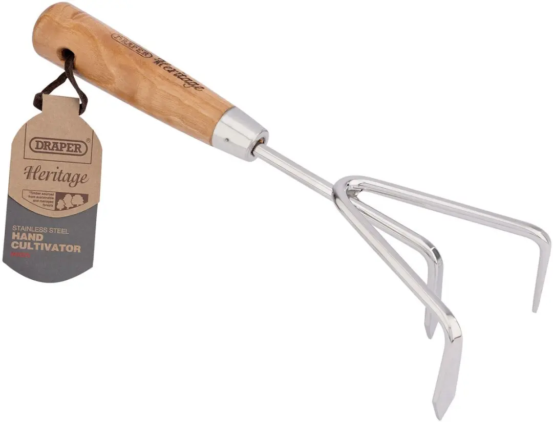 Draper Heritage Roestvrijstalen Handcultivator