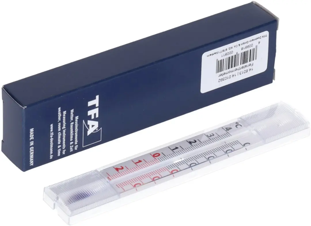 TFA Dostmann Raamthermometer Wit 14cm - Binnen & Buiten