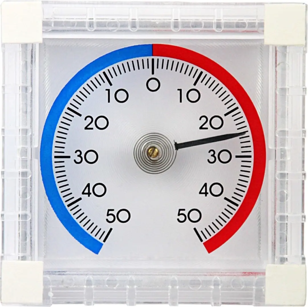 Talen Tools Raamthermometer Zelfklevend Min/Max 7,5x7,5cm