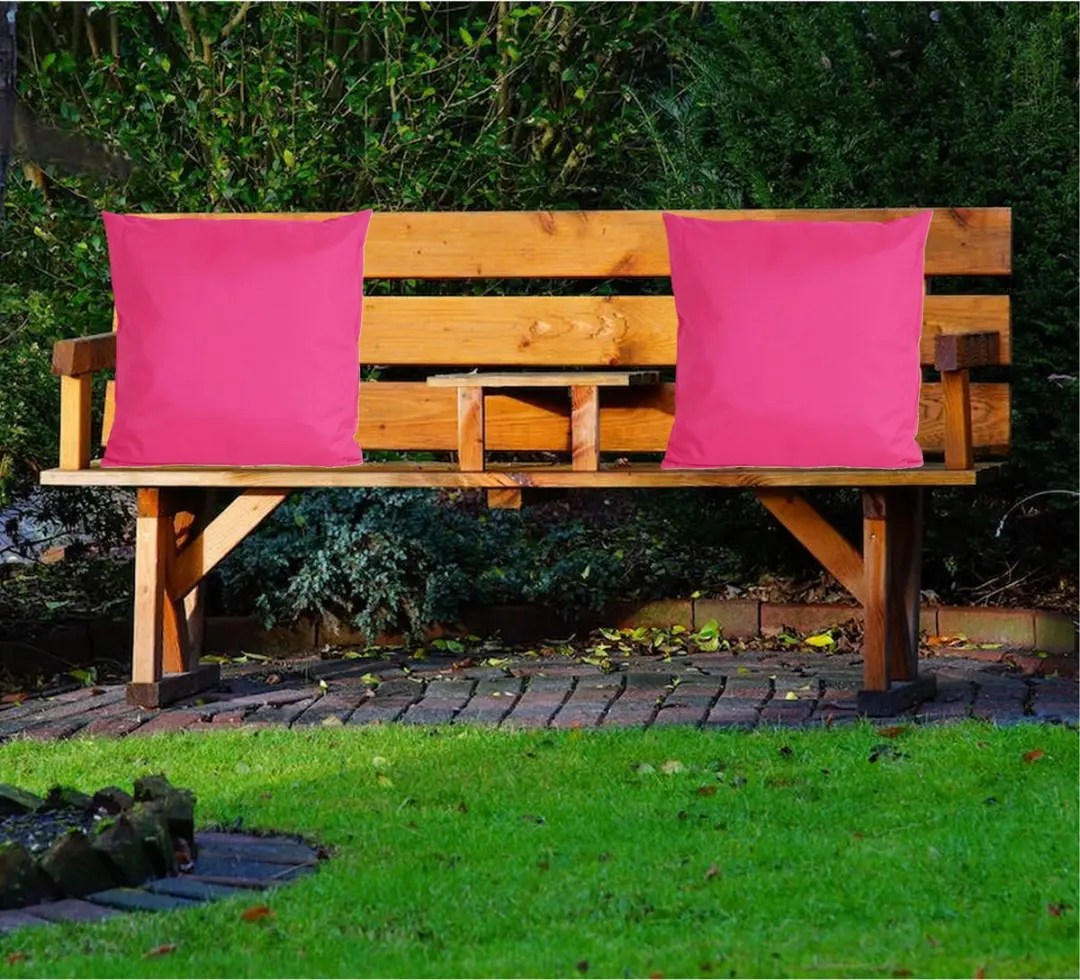 Anna's Collection Buiten Sierkussens 6 Stuks - 45x45cm Fuchsia