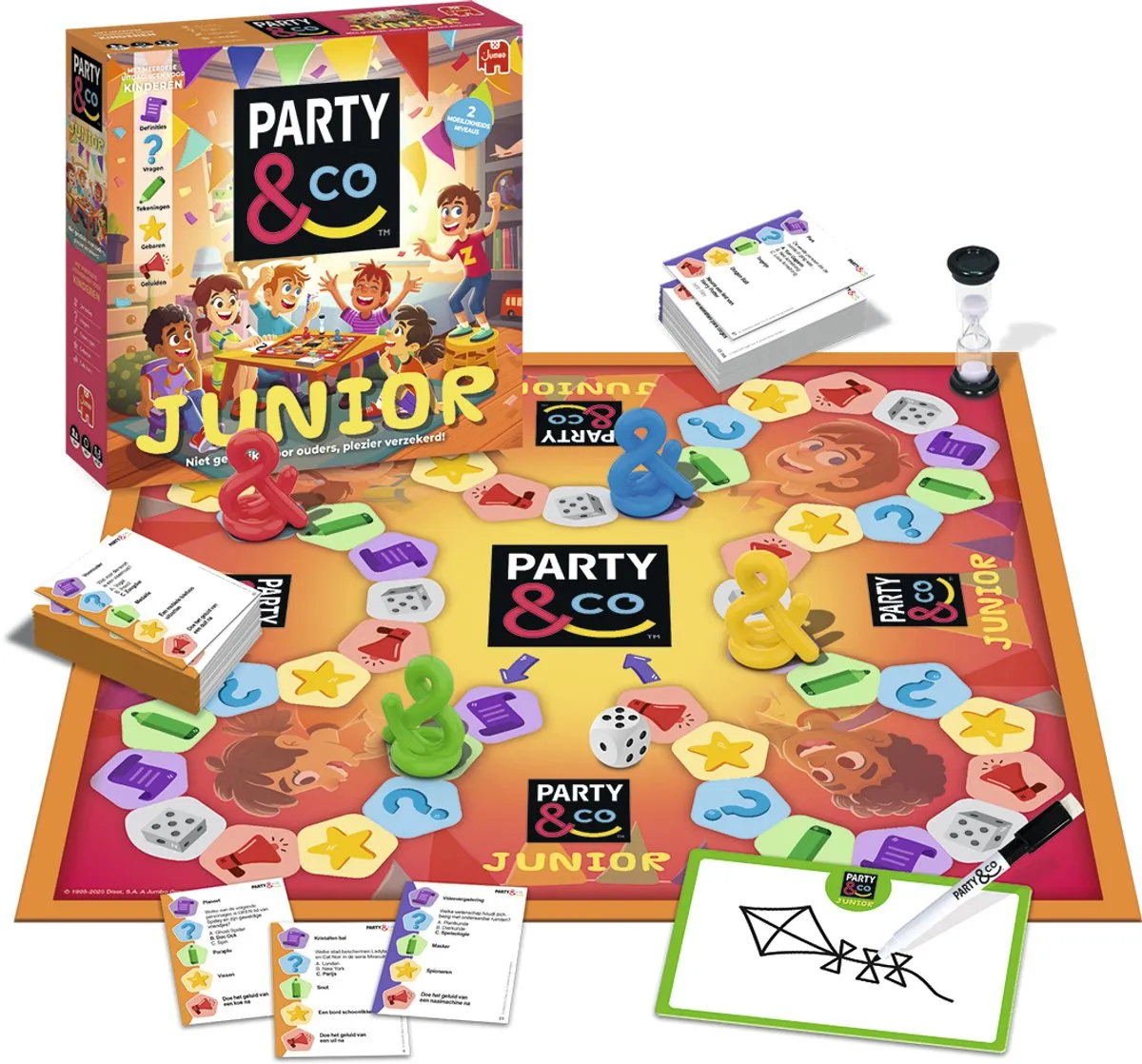 Jumbo Party & Co. Junior Bordspel - 4-20 Spelers