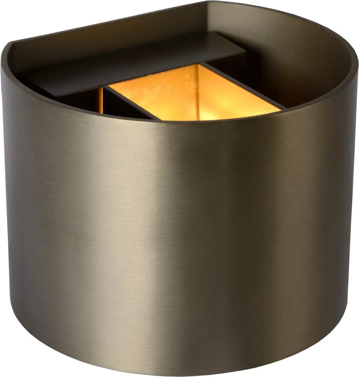 Lucide XIO Wandlamp LED G9 3,5W - Roestbruin