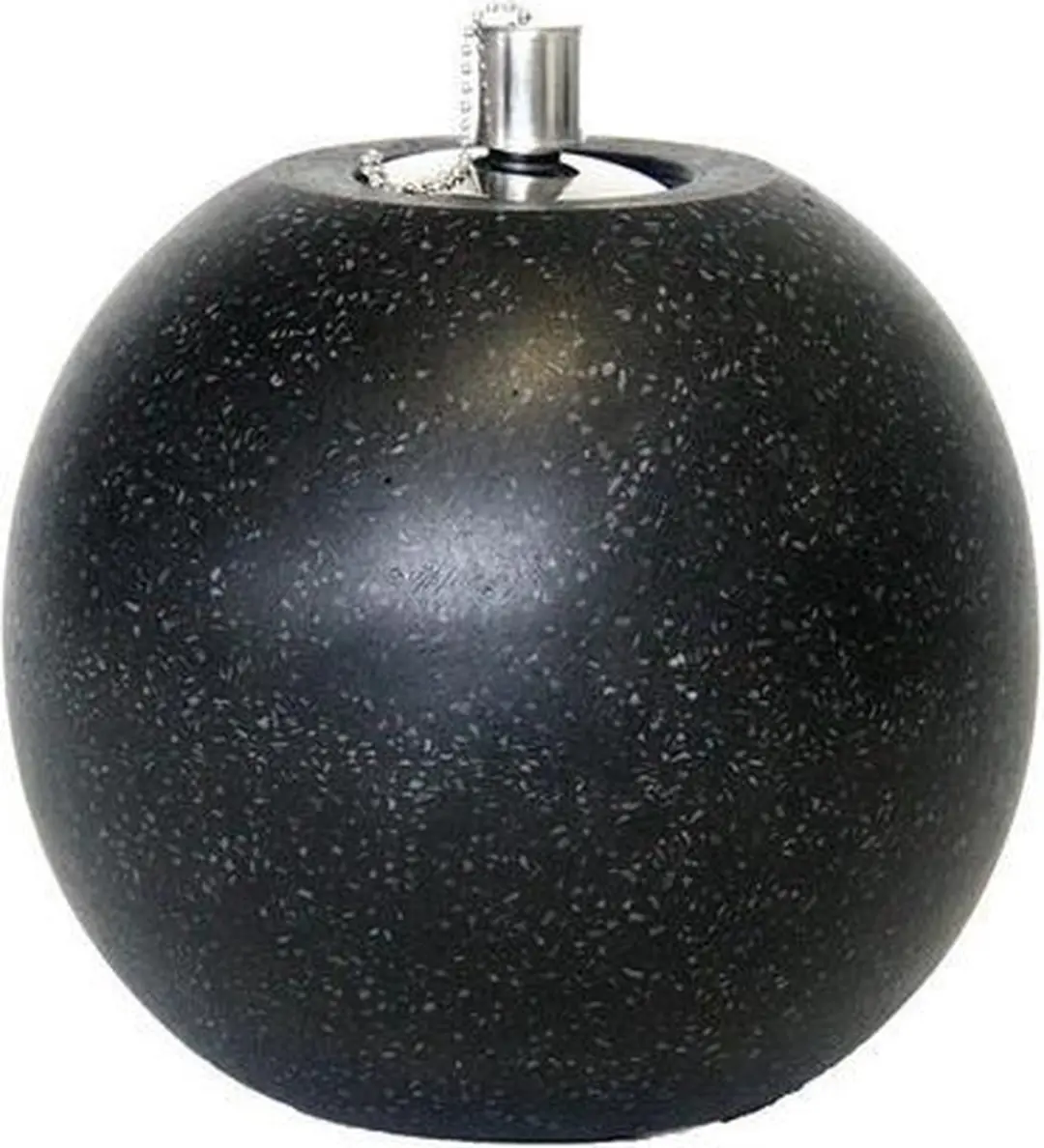 Esschert Design Olielamp Terrazzo S - 16cm - Zwart - afbeelding 6 van 6