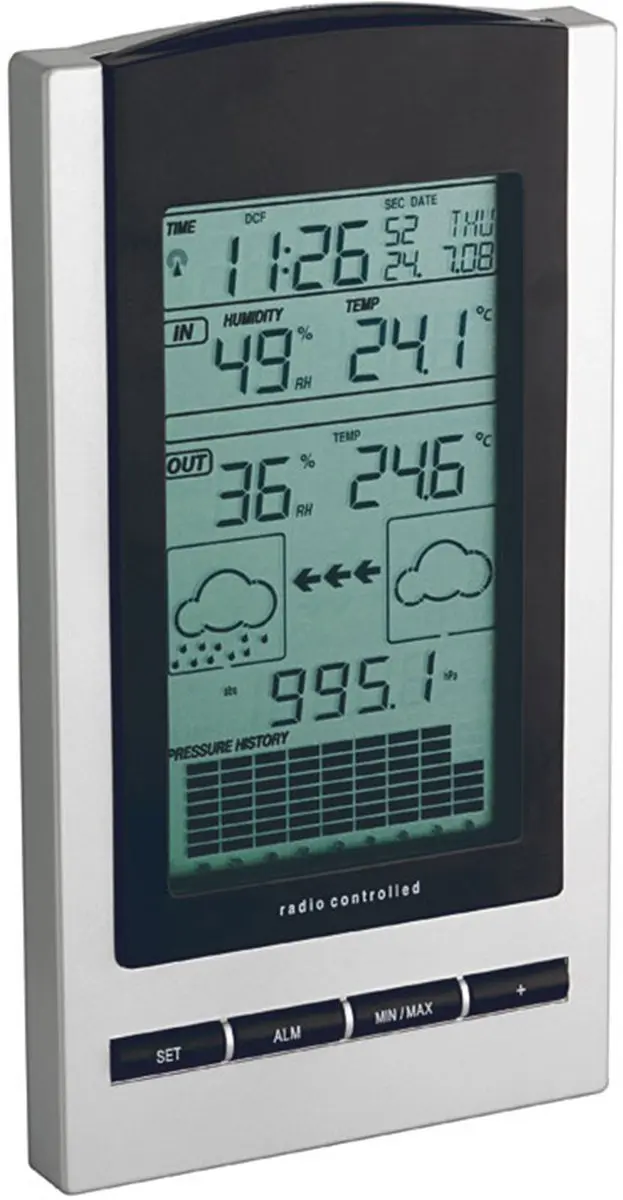TFA Dostmann 35.1083.54 Digitaal Weerstation
