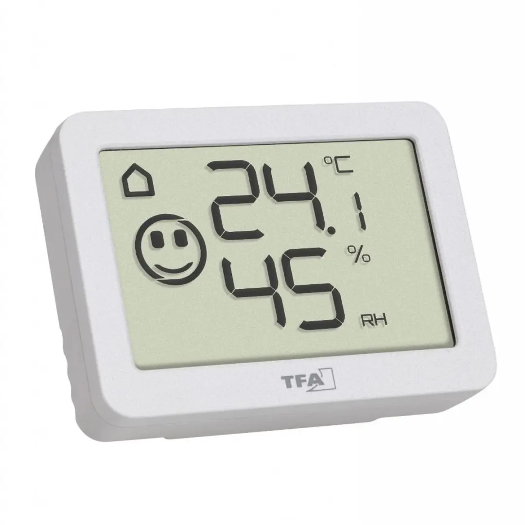 TFA Dostmann Thermo- en Hygrometer Wit
