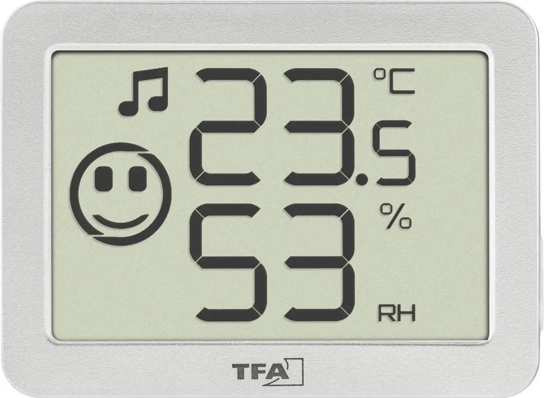 TFA Dostmann Thermo- en Hygrometer Wit