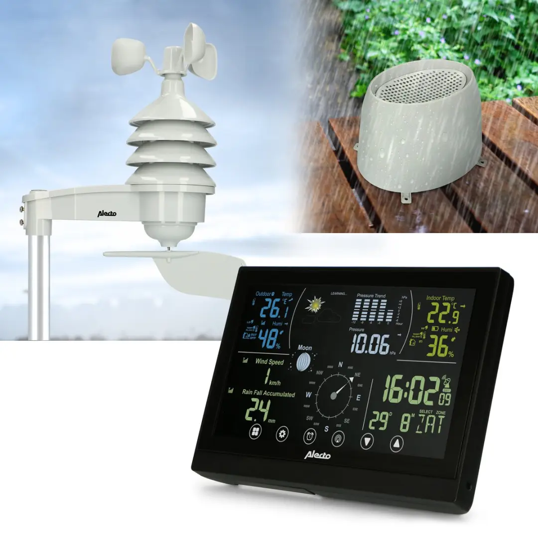 Alecto WS3875 Professioneel Weerstation 6-in-1