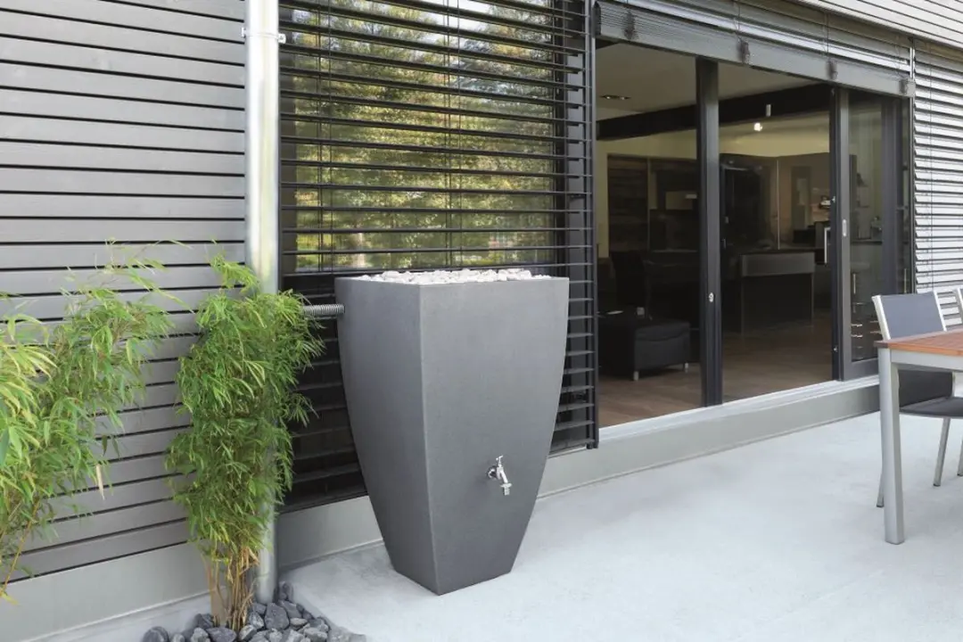 Prosperplast Modena Regenton 200L - Antraciet