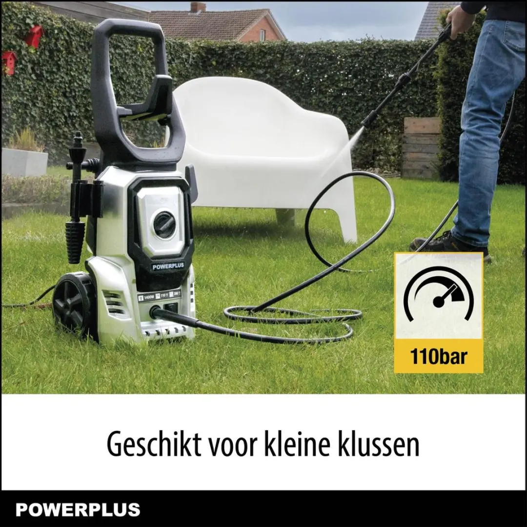 Powerplus POWXG90406 Hogedrukreiniger 1400W - 110 bar