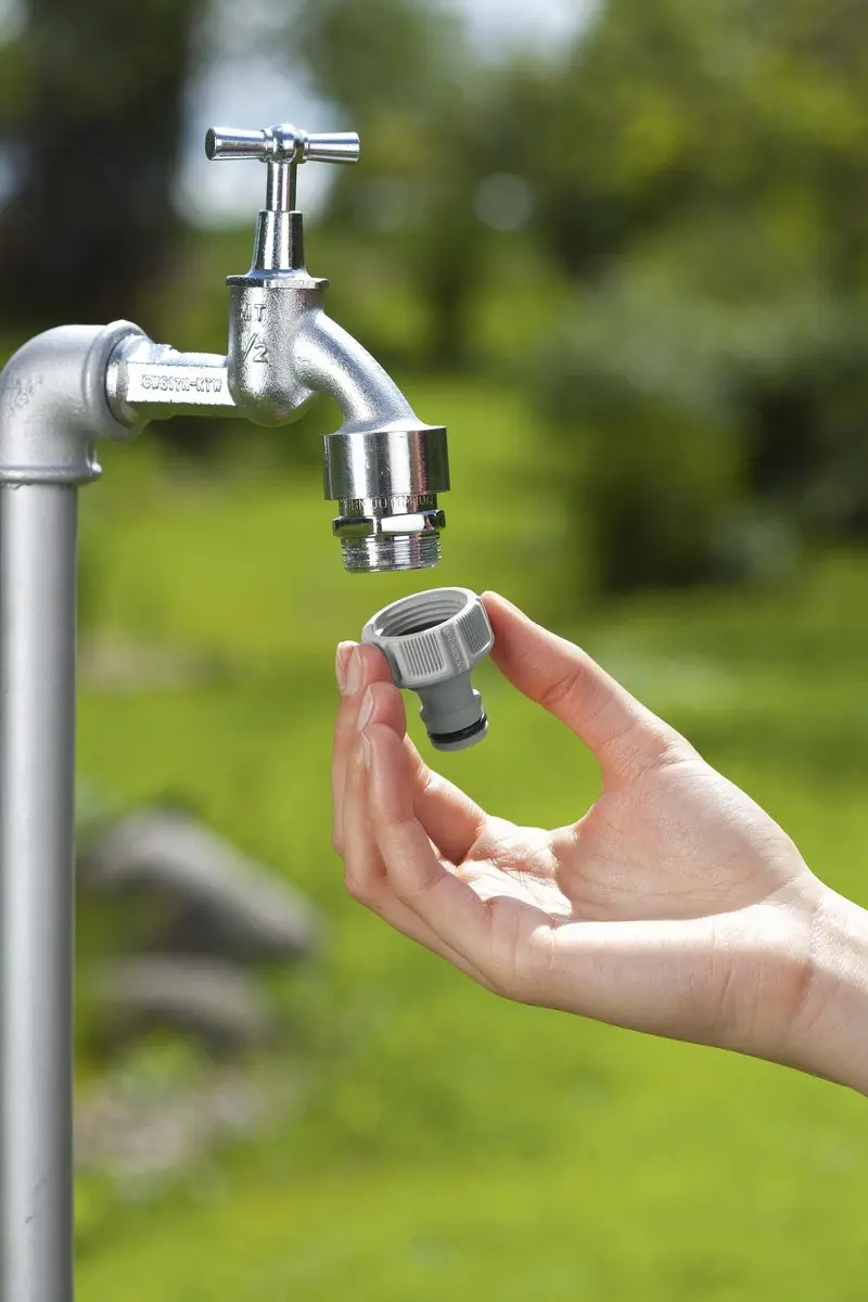 Gardena Original System Tuinkraan Aansluiting 33,3mm - Anti-Splash