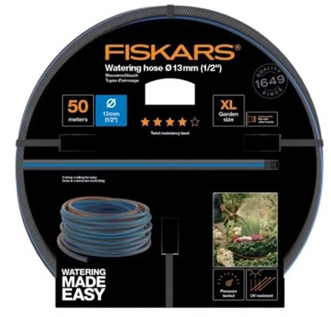 Fiskars Tuinslang 13mm 50m