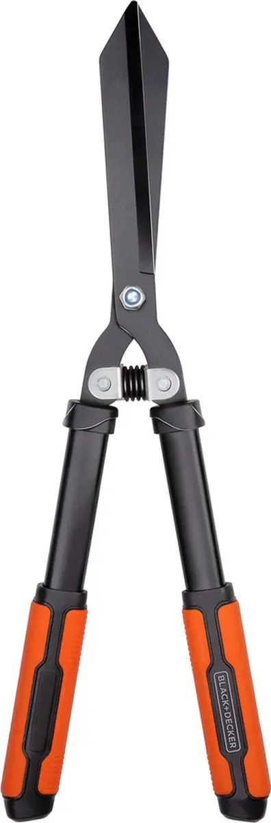 BLACK+DECKER Heggenschaar 61cm - Gekartelde Bladen - Zwart/Oranje