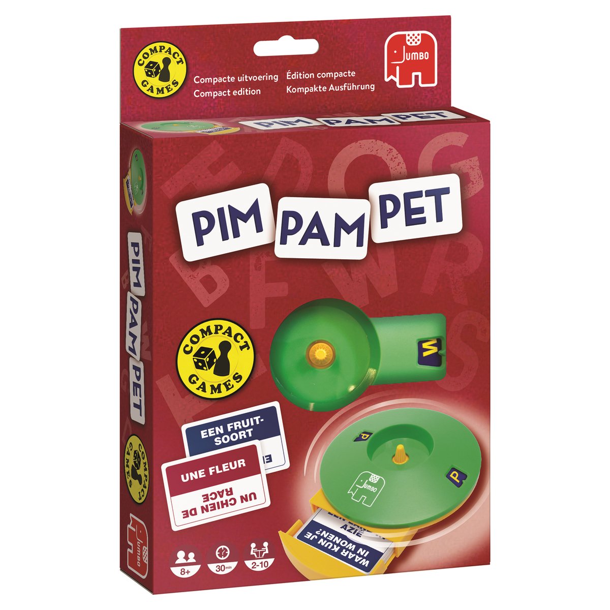 Jumbo - Pim Pam Pet Reiseditie - Compact Reisspel - spel vanaf 8 jaar